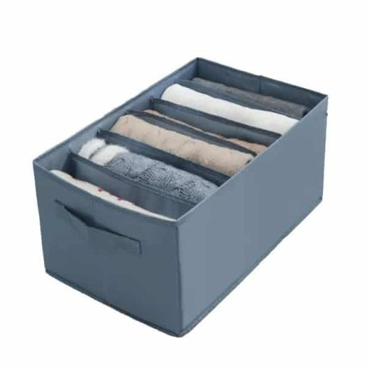 Cart Jeans Organizer 6 Grids Foldable Organize (random Colors)